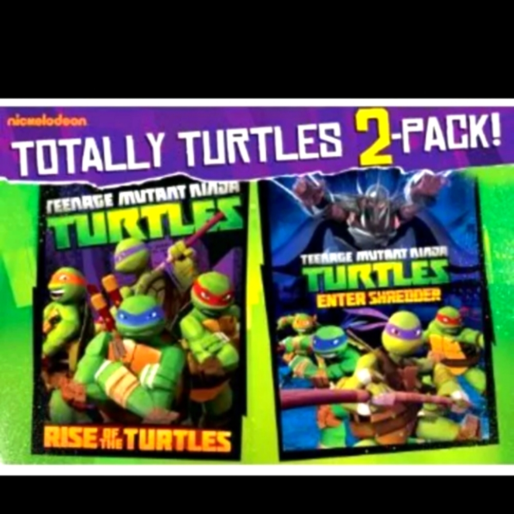 Teenage Mutant Ninja Turtles: Rise of the Turtles / Enter Shredder (DVD, 2012)